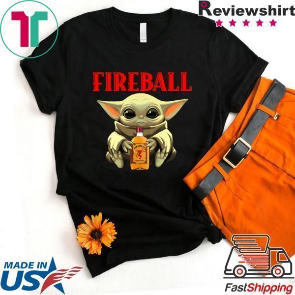 Baby Yoda Fireball Tee Shirt