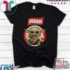 Baby Yoda Hug Brahma Tee Shirt