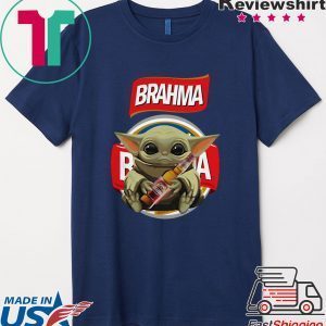 Baby Yoda Hug Brahma Tee Shirt