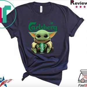 Baby Yoda Hug Carlsberg Tee Shirt