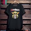 Baby Yoda Hug Coors Light Tee Shirts