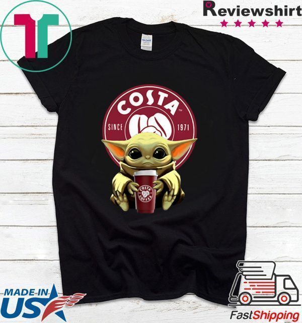 Baby Yoda Hug Costa Tee Shirts