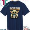 Baby Yoda Hug Dutch Bros Coffee original T-Shirt