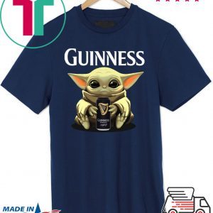 Baby Yoda Hug Guinness Tee Shirt