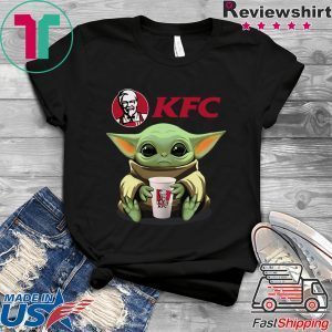 Baby Yoda Hug KFC Tee Shirt