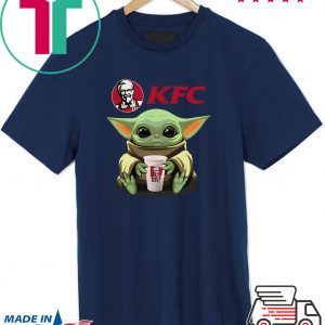 Baby Yoda Hug KFC Tee Shirt