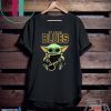 Baby Yoda Hug St Louis Blues Star Wars Tee Shirt