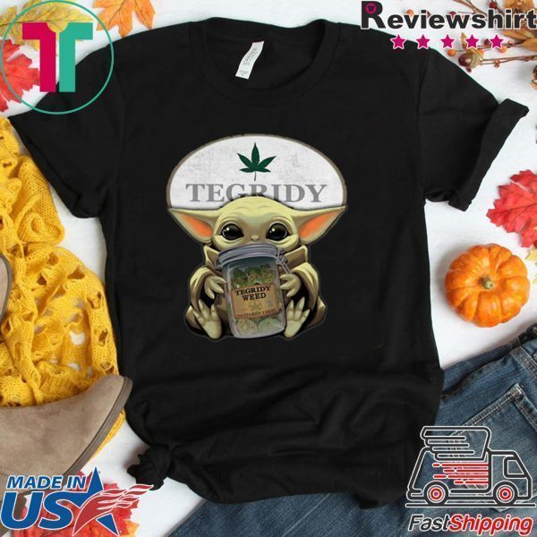 Baby Yoda Hug Tegridy Weed South Park Tee Shirts