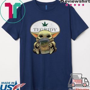 Baby Yoda Hug Tegridy Weed South Park Tee Shirts