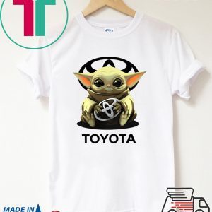 Baby Yoda Hug Toyota Tee Shirt