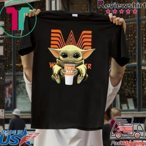 Baby Yoda Hug Whataburger original T-Shirt