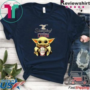 Baby Yoda Hug Yuengling Lager Beer Tee Shirt