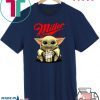 Baby Yoda Miller High Life Tee Shirts