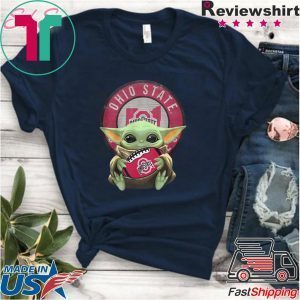 Baby Yoda Ohio State Ball Logo shirt