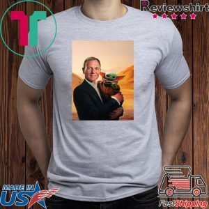 Baby Yoda Painting Bob Iger Tee Shirt