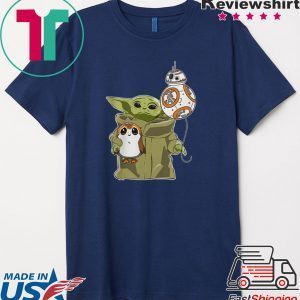 Baby Yoda Star Wars Bird Tee Shirt
