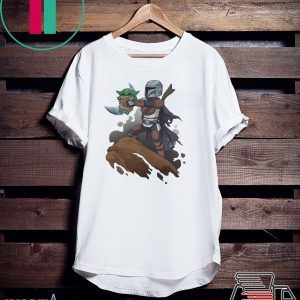Baby Yoda The Manrorian Tee Shirts