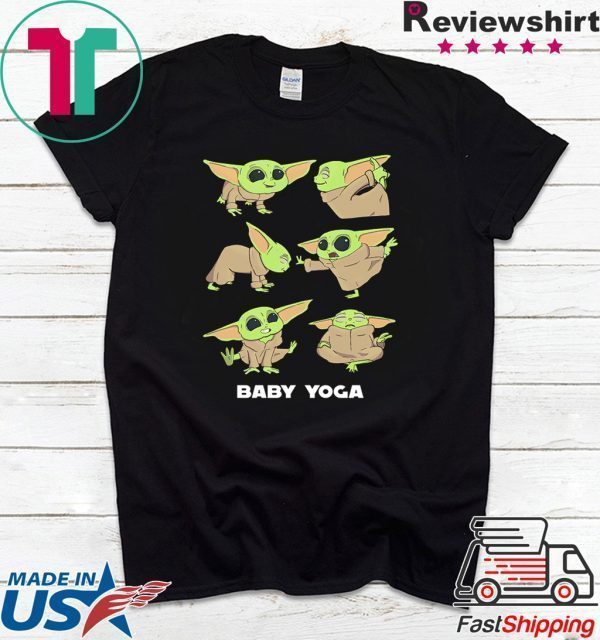 Baby Yoda Yoga Tee Shirt