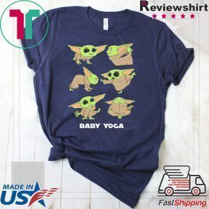 Baby Yoda Yoga Tee Shirt