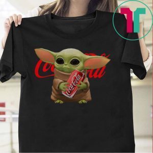 Baby Yoda hug Coca Cola Tee Shirt