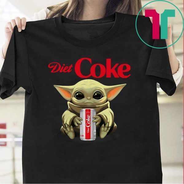 Baby Yoda hug Diet Coke Tee Shirt