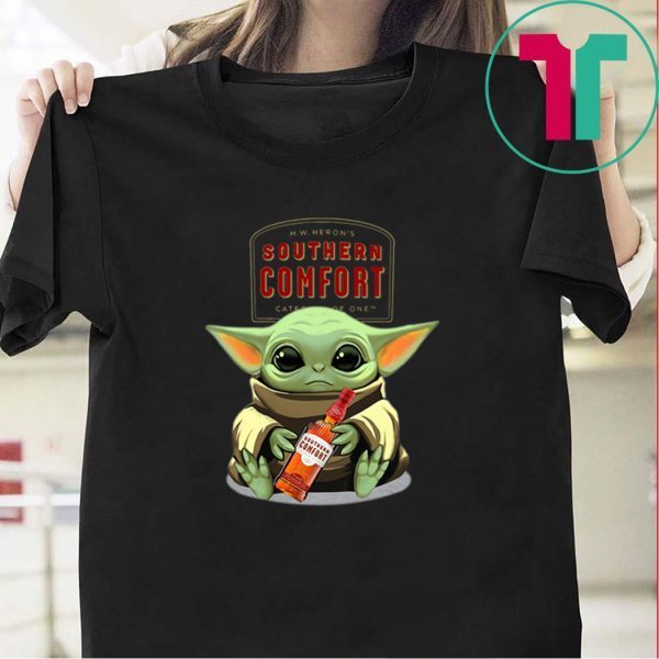 Baby Yoda hug Southern Comfort Tee Shirts