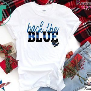 Back the Blue Tee Shirts