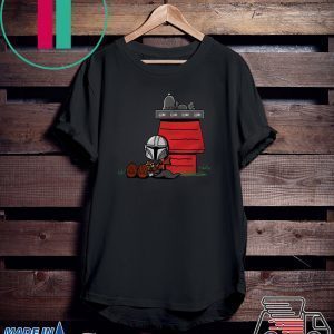 Boba Fett and Snoopy house Tee Shirt