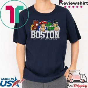 Boston City Of Champion Tee Shirts