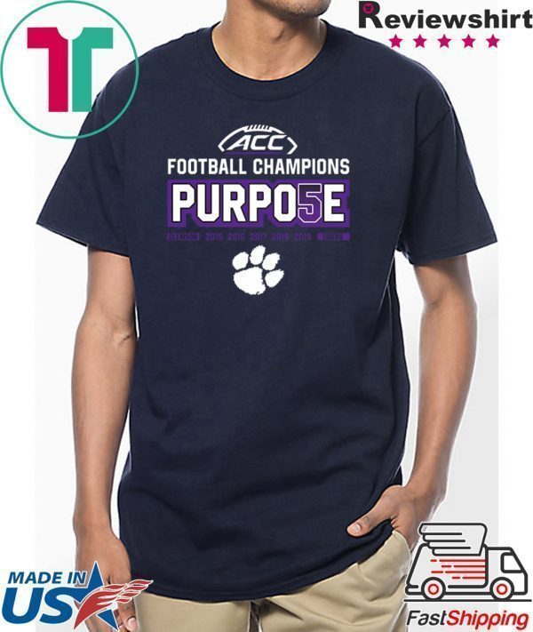 acc championship shirts 2019