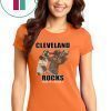 Cleveland Rocks Rudolph Started It Tee Shirt