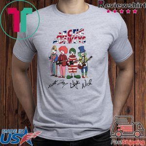 Clown Arctic Monkeys signatures Tee Shirt