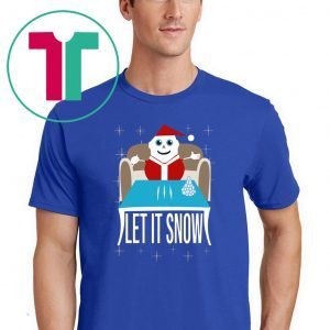 Cocaine Santa Let It Snow original T-Shirt