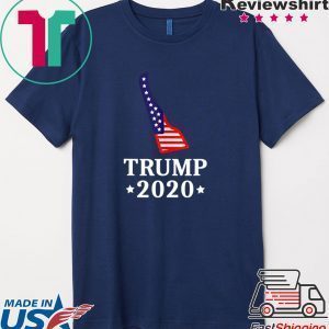 Delaware For Trump 2020 GOP DE State Map Tee Shirt