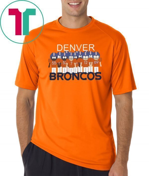 Denver Broncos Jersey Tee Shirts