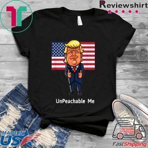 Diva Duds UNPEACHABLE ME Trump Anti Impeachment Tee Shirt