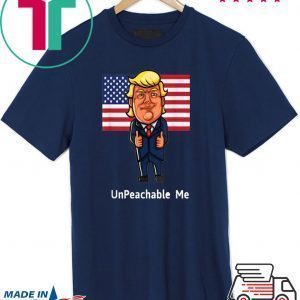 Diva Duds UNPEACHABLE ME Trump Anti Impeachment Tee Shirt
