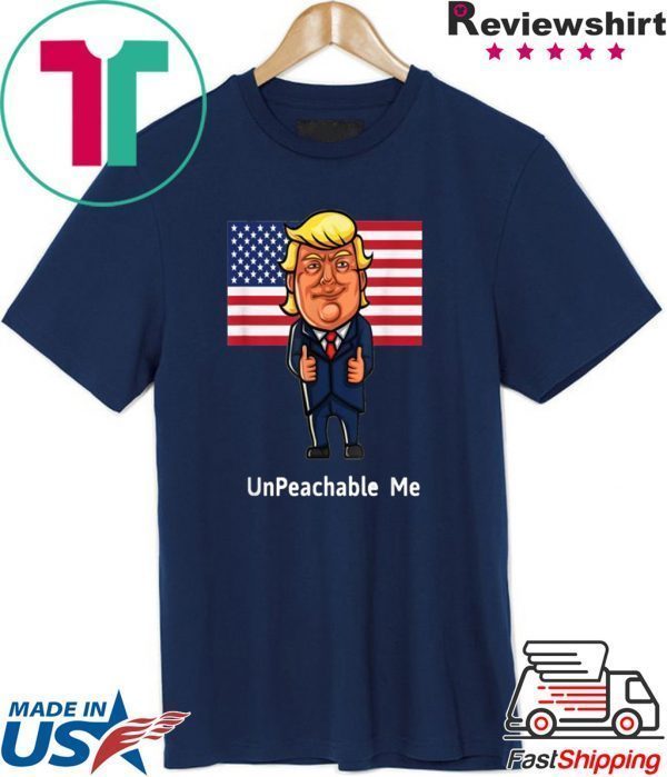 Diva Duds UNPEACHABLE ME Trump Anti Impeachment Tee Shirt