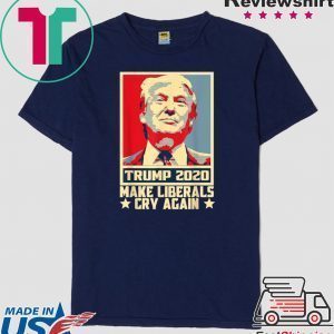 Donald Trump 2020 Retro Button Vintage Patriotic July 4th Tee Shirt