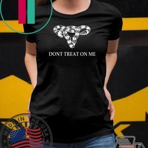 Don’t Tread on Me Uterus rattlesnake Funny T-Shirt
