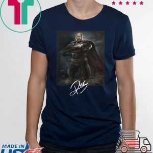 Dwayne Johnson The Rock Black Adam Signature Tee Shirt