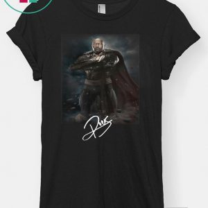 Dwayne Johnson The Rock Black Adam Signature Tee Shirt