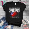 Eagles America flag Hindsight is 2020 Vote Smarted Tee Shirt