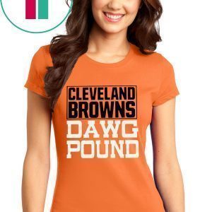Freddie Kitchens Cleveland Browns Dawg Pound T-Shirt