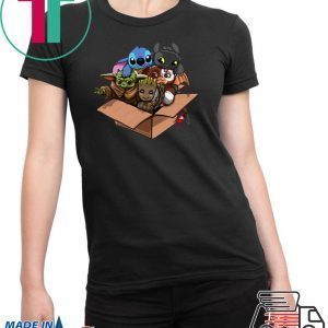 Full team Baby Yoda kawaii Pop Culture Mashup 2020 T-Shirt