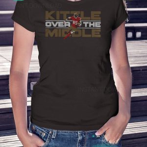 George Kittle San Francisco 49ers Over the Middle Tee Shirt