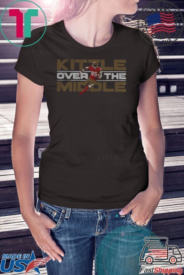 George Kittle San Francisco 49ers Over the Middle Tee Shirt