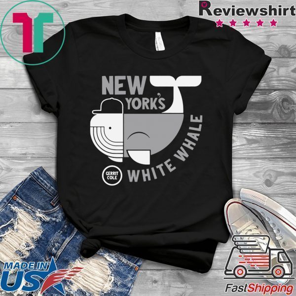 Gerrit Cole New York's White Whale Tee Shirt