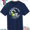 Grinch Baby Yoda i will drink here there White Claw Hard Seltzer Tee Shirt
