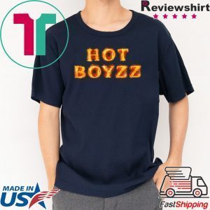 HOT BOYZZ FIRE BLACK TEE SHIRT